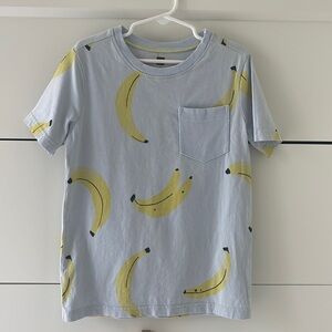Tea Collection Banana t-shirt. Pocket t-shirt. Size 7.